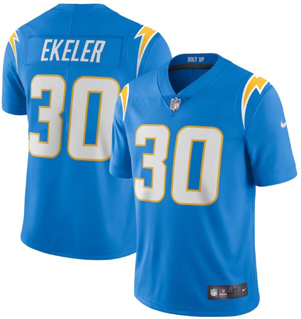 Men's Los Angeles Chargers #30 Austin Ekeler 2020 Blue Vapor Untouchable Limited Stitched NFL Jersey