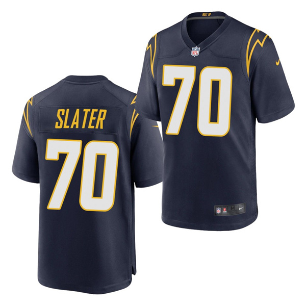 Men's Los Angeles Chargers #70 Rashawn Slater Navy 2021 Vapor Untouchable Limited Stitched Jersey