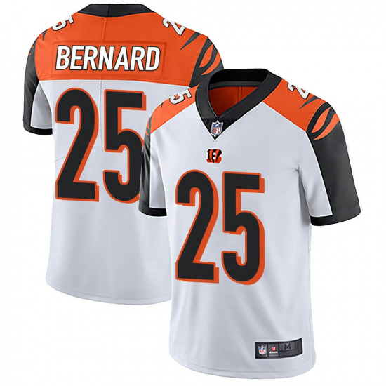 Men's Cincinnati Bengals #25 Giovani Bernard White Vapor Untouchable Limited Stitched Jersey