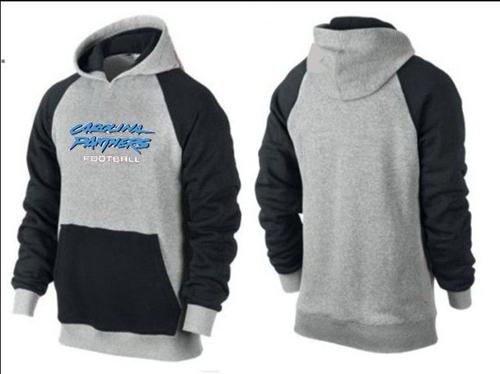 Carolina Panthers Critical Victory Pullover Hoodie Dark Grey & Blue
