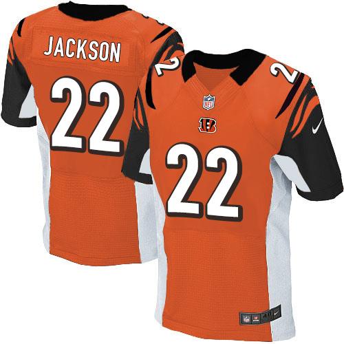 Nike Bengals #22 William Jackson Orange Alternate Men's Stitched NFL Elite Jersey