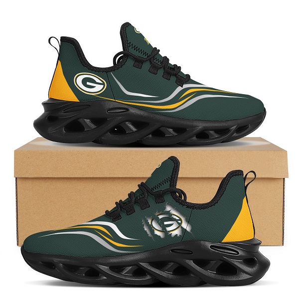 Women's Green Bay Packers Flex Control Sneakers 008