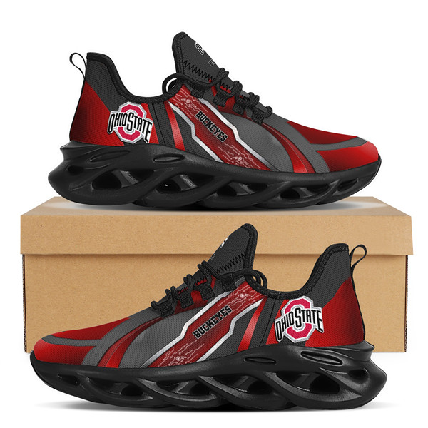 Men's Ohio State Buckeyes Flex Control Sneakers 005