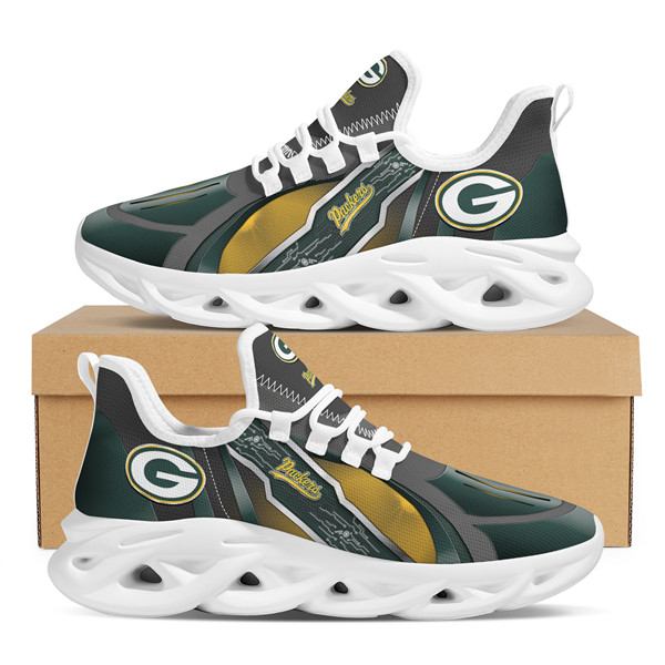 Men's Green Bay Packers Flex Control Sneakers 0011