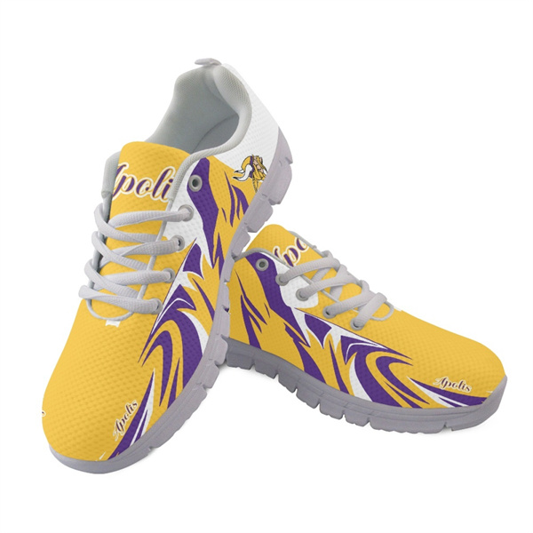 Women's Minnesota Vikings AQ Running Shoes 005