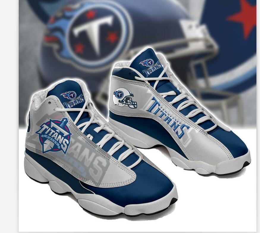 Women's Tennessee Titans Limited Edition JD13 Sneakers 004