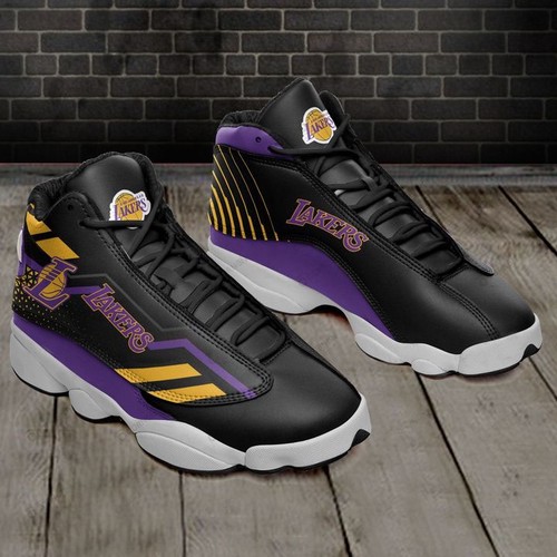 Women's Los Angeles Lakers Limited Edition JD13 Sneakers 009