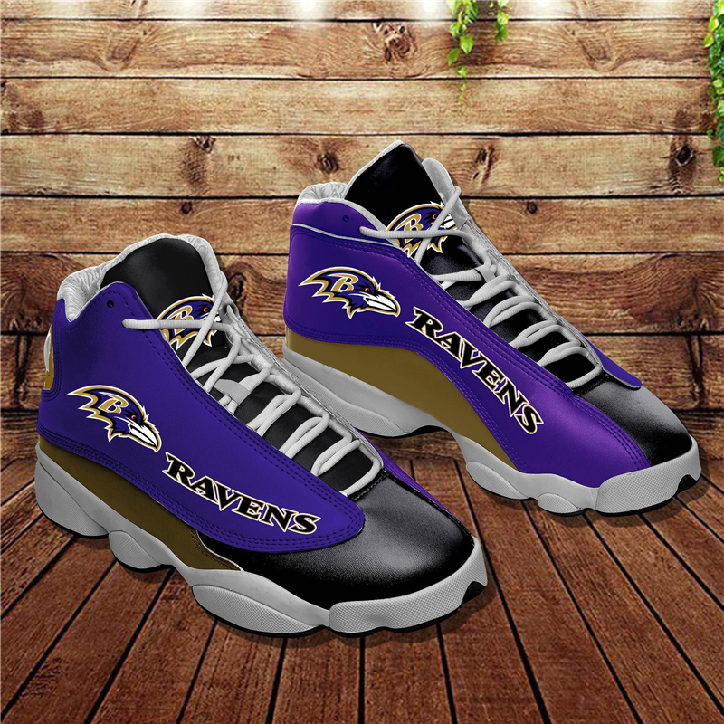 Men's Baltimore Ravens Limited Edition JD13 Sneakers 003