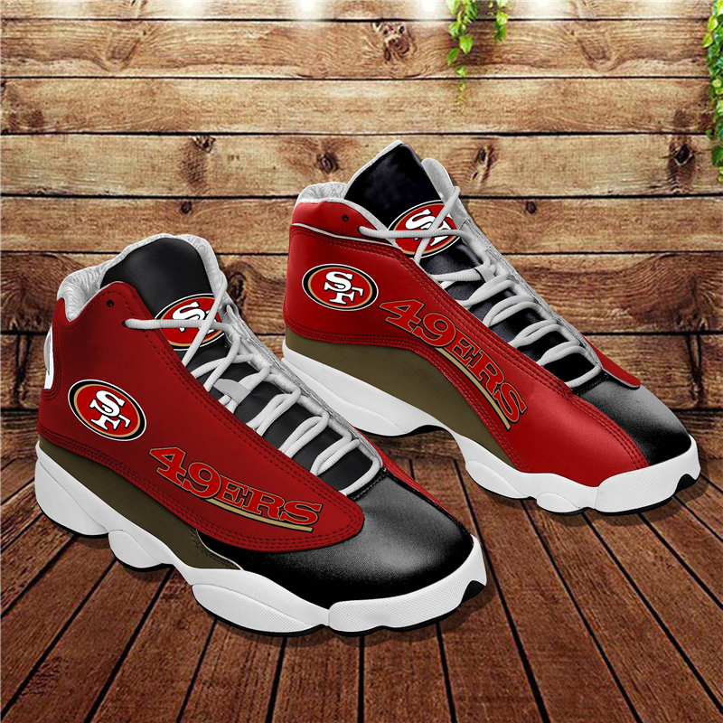 Women's San Francisco 49ers Limited Edition JD13 Sneakers 007