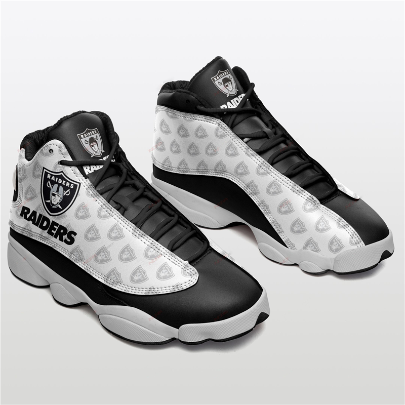 Women's Las Vegas Raiders Limited Edition JD13 Sneakers 011