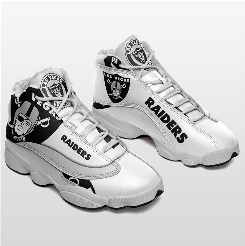 Women's Las Vegas Raiders Limited Edition JD13 Sneakers 012