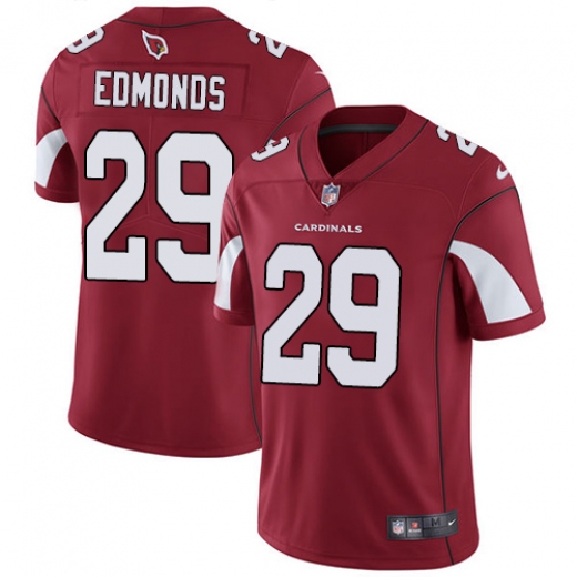 Men's Arizona Cardinals #29 Chase Edmonds Red Vapor Untouchable Limited Stitched NFL Jersey