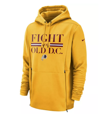 Men's Washington Football Team Sideline Player Local Therma Hoodie