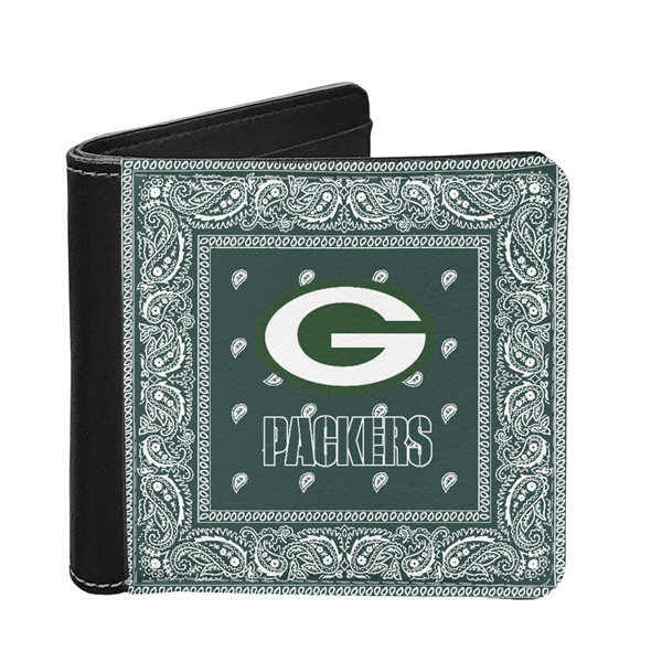 Green Bay Packers PU Leather Wallet 001(Pls Check Description For Details)