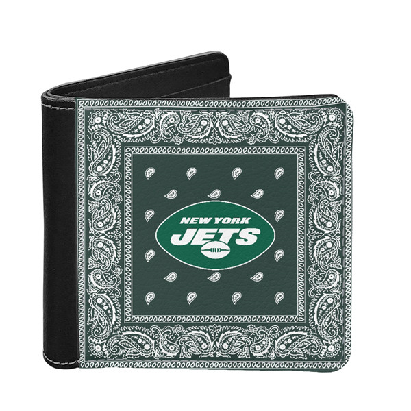 New York Jets PU Leather Wallet 001(Pls Check Description For Details)
