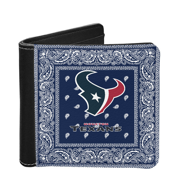 Houston Texans PU Leather Wallet 001(Pls Check Description For Details)
