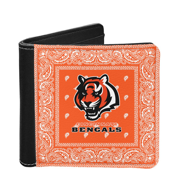 Cincinnati Bengals PU Leather Wallet 001(Pls Check Description For Details)