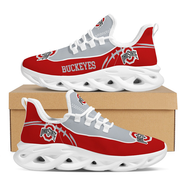 Men's Ohio State Buckeyes Flex Control Sneakers 0012