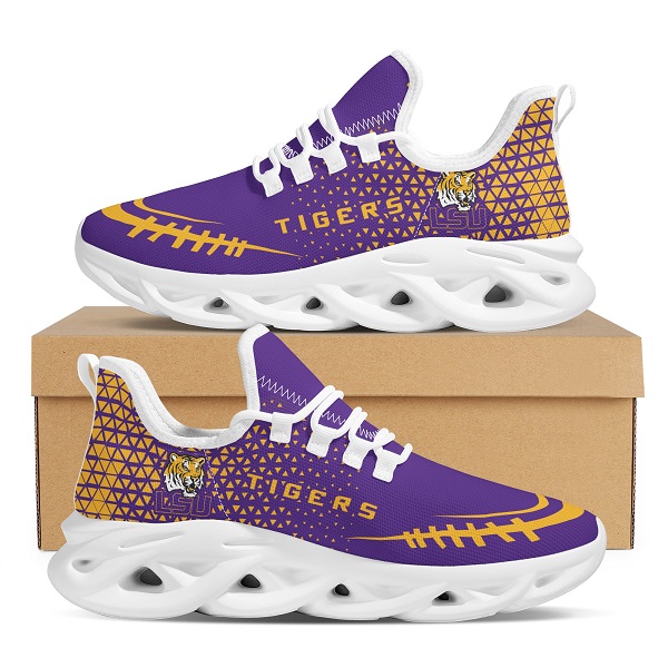 Men's LSU Tigers Flex Control Sneakers 004
