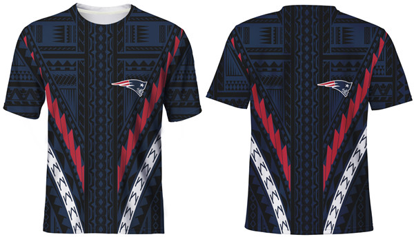 Men's New England Patriots Navy T-Shirt