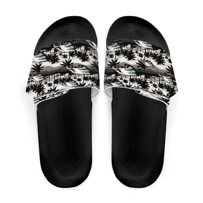 Men's Philadelphia Eagles Beach Adjustable Slides Non-Slip Slippers/Sandals/Shoes 001
