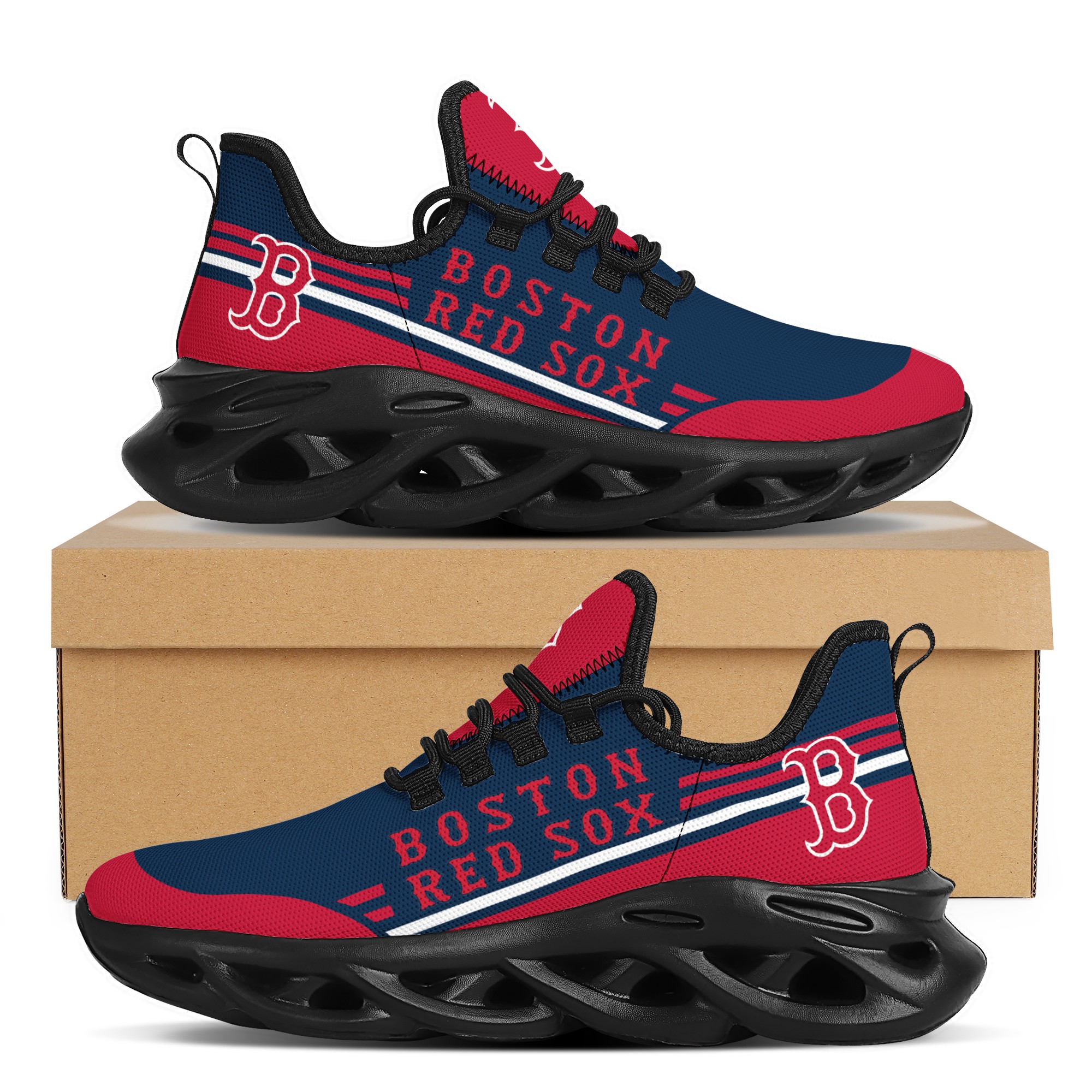 Women's Boston Red Sox Flex Control Sneakers 001