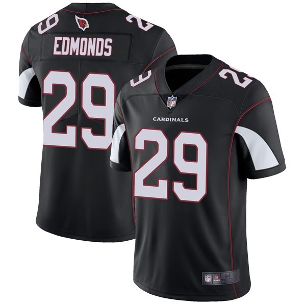 Men's Arizona Cardinals #29 Chase Edmonds Black Vapor Untouchable Limited Stitched Jersey