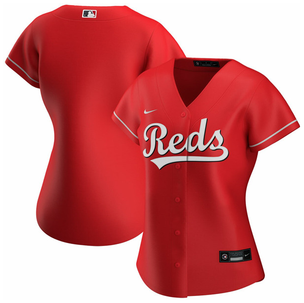Women's Cincinnati Reds ACTIVE PLAYER Custom Red Stitched Jersey(Run Small)