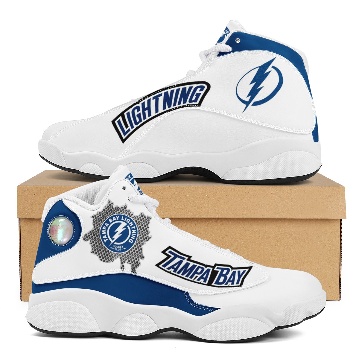 Women's Tampa Bay Lightning Limited Edition JD13 Sneakers 002