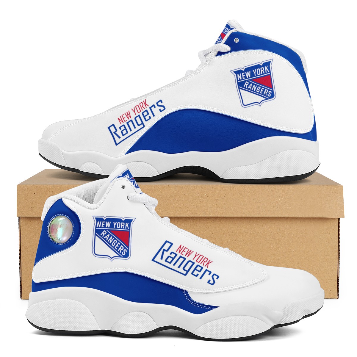Women's New York Rangers Limited Edition JD13 Sneakers 002