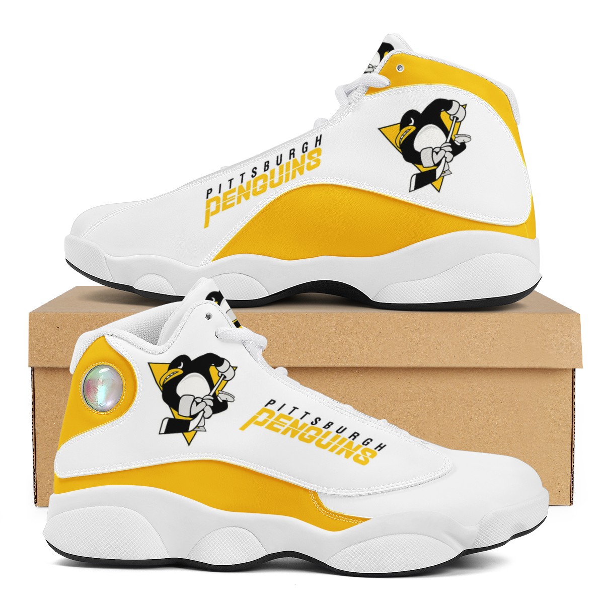 Men's Pittsburgh Penguins Limited Edition JD13 Sneakers 001