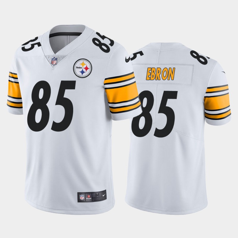Men's Pittsburgh Steelers #85 Eric Ebron White Vapor Untouchable Limited Stitched Jersey