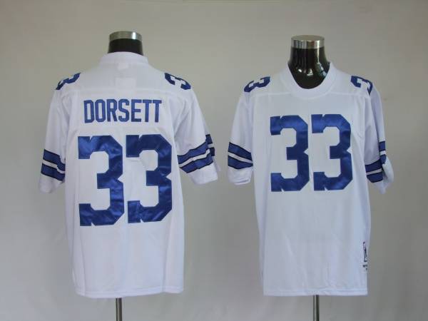 Mitchell & Ness Cowboys ACTIVE PLAYER White Stitched Throwback NFL Jersey