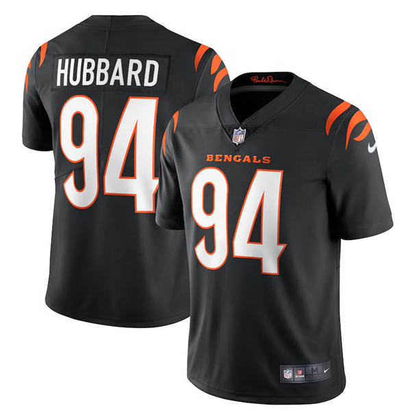 Women's Cincinnati Bengals #94 Sam Hubbard 2021 Black Vapor Limited Stitched Jersey(Run Small)