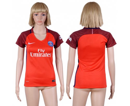 Women's Paris Saint-Germain Blank Away Soccer Club Jersey