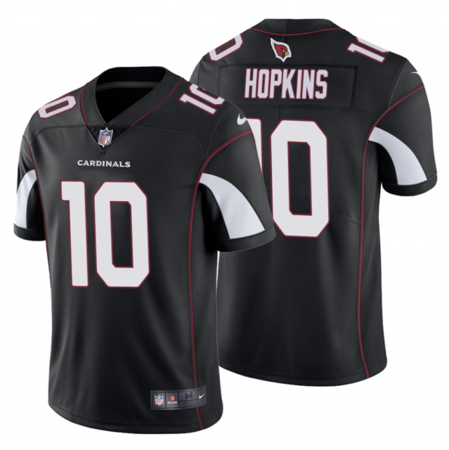 Youth Arizona Cardinals #10 DeAndre Hopkins Vapor Untouchable Limited Black Stitched NFL Jersey