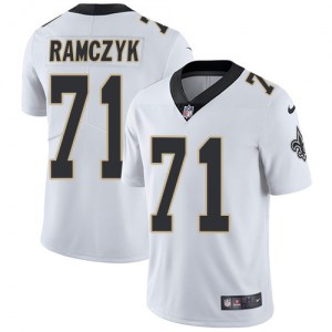 Youth New Orleans Saints #71 Ryan Ramczyk White Vapor Untouchable Limited Stitched NFL Jersey