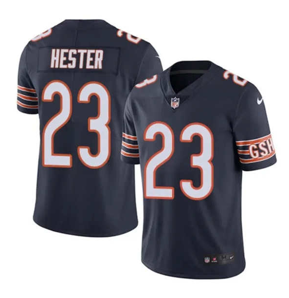 Youth Chicago Bears #23 Devin Hester Navy 2021 NFL Draft Vapor Untouchable Limited Stitched Jersey