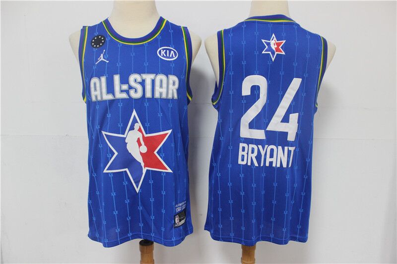 Youth Los Angeles Lakers #24 Kobe Bryant Blue 2020 All-Star Stitched NBA Jersey