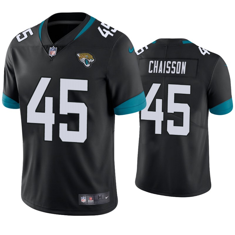 Youth Jacksonville Jaguars #45 K'Lavon Chaisson White Vapor Untouchable Stitched Jersey