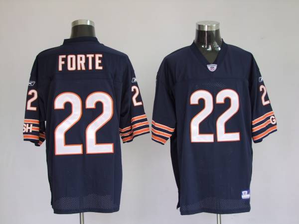 Bears #22 Matt Forte Blue Stitched Youth NFL Jersey