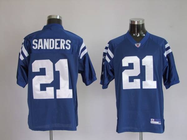 Colts #21 Bob Sanders Blue Stitched Youth NFL Jersey