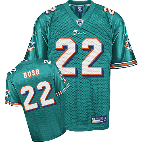 Dolphins #22 Reggie Bush Green Team Color Stitched Youth NFL Jerseys