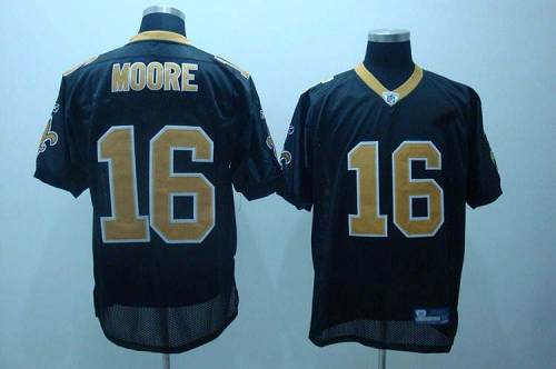 Saints #16 Lance Moore Black Stitched Youth NFL Jersey
