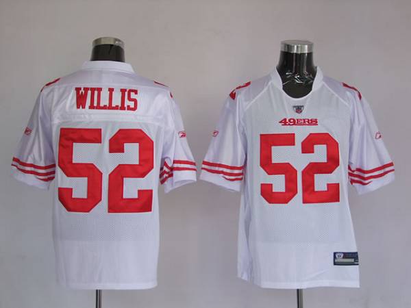 49ers #52 Patrick Willis White Stitched Youth NFL Jersey