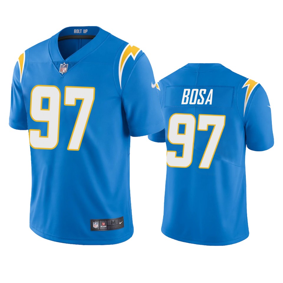 Youth Los Angeles Chargers #97 Joey Bosa New Blue Vapor Untouchable Limited Stitched Jersey