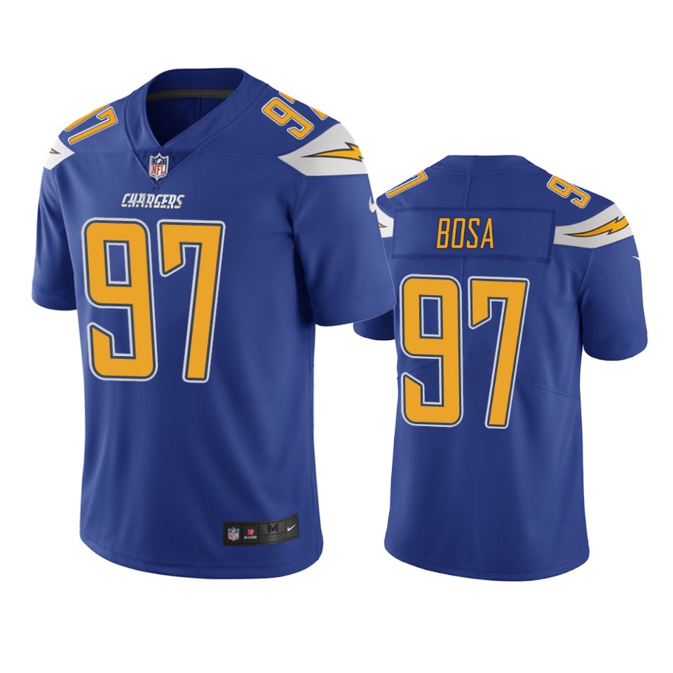 Youth Los Angeles Chargers #97 Joey Bosa New Royal Vapor Untouchable Limited Stitched Jersey
