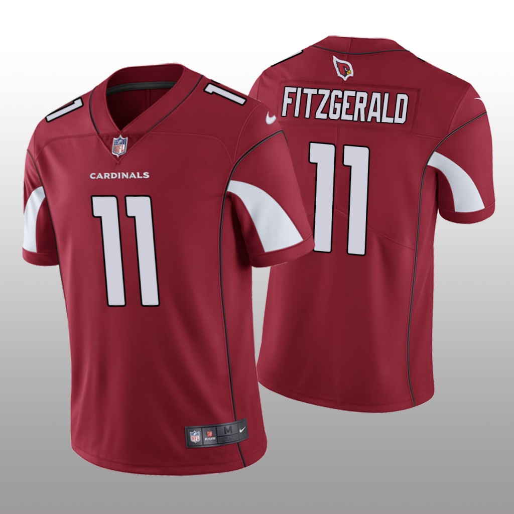 Youth Arizona Cardinals #11 Larry Fitzgerald Red Vapor Untouchable Limited Stitched NFL Jersey