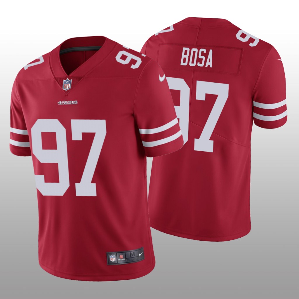 Youth NFL San Francisco 49ers #97 Nick Bosa Red Vapor Untouchable Limited Stitched Jersey