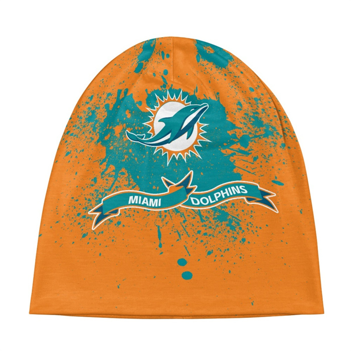 Miami Dolphins Baggy Skull Hats 0100